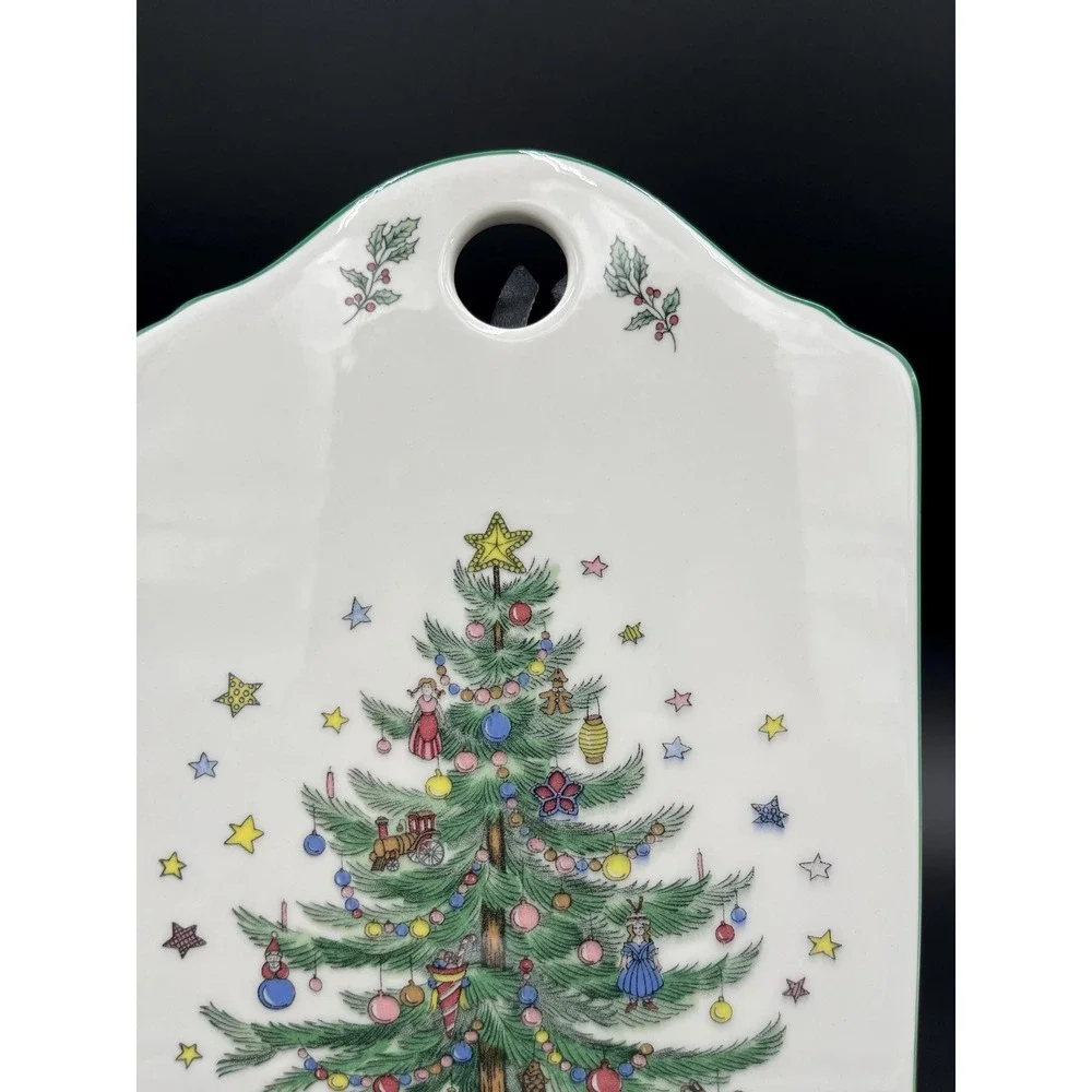 Nikko Christmastime Cheese Board, Christmas Tree China